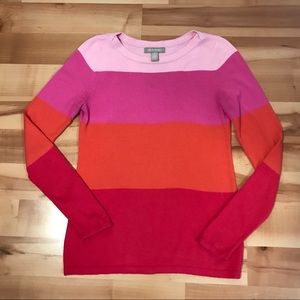 Banana Republic Color Block Sweater